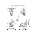 Hylla " Branch shelf" Hylla " Branch shelf"