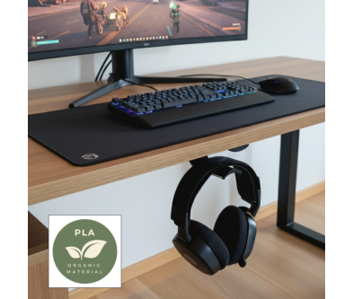 Headphone Holder for Under Desk / Shelf