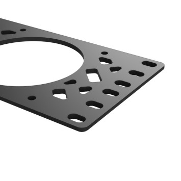 10" Rack Fan Panel for 80 mm Fans