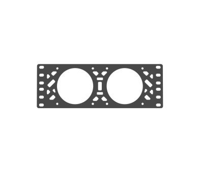 10" Rack Fan Panel for 80 mm Fans