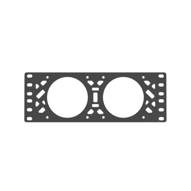 10" Rack Fan Panel for 80 mm Fans