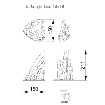 Entangle leaf Shelf
